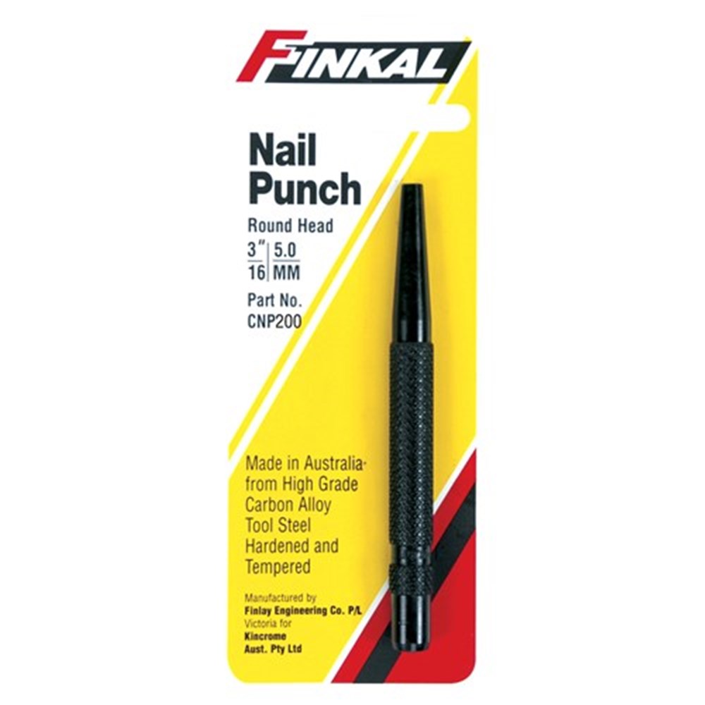 FINKAL NAIL PUNCH 5MM RND Collier & Miller