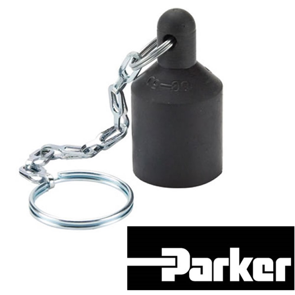 HYDRAULIC DUST CAP 1/4 (SM SERIES BLACK RUBBER) Collier & Miller