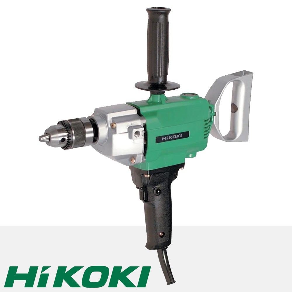 HITACHI DRILL HI TORQUE 720W 1/2" KEY CHUCK 550RPM MAX LOW REV/HI
