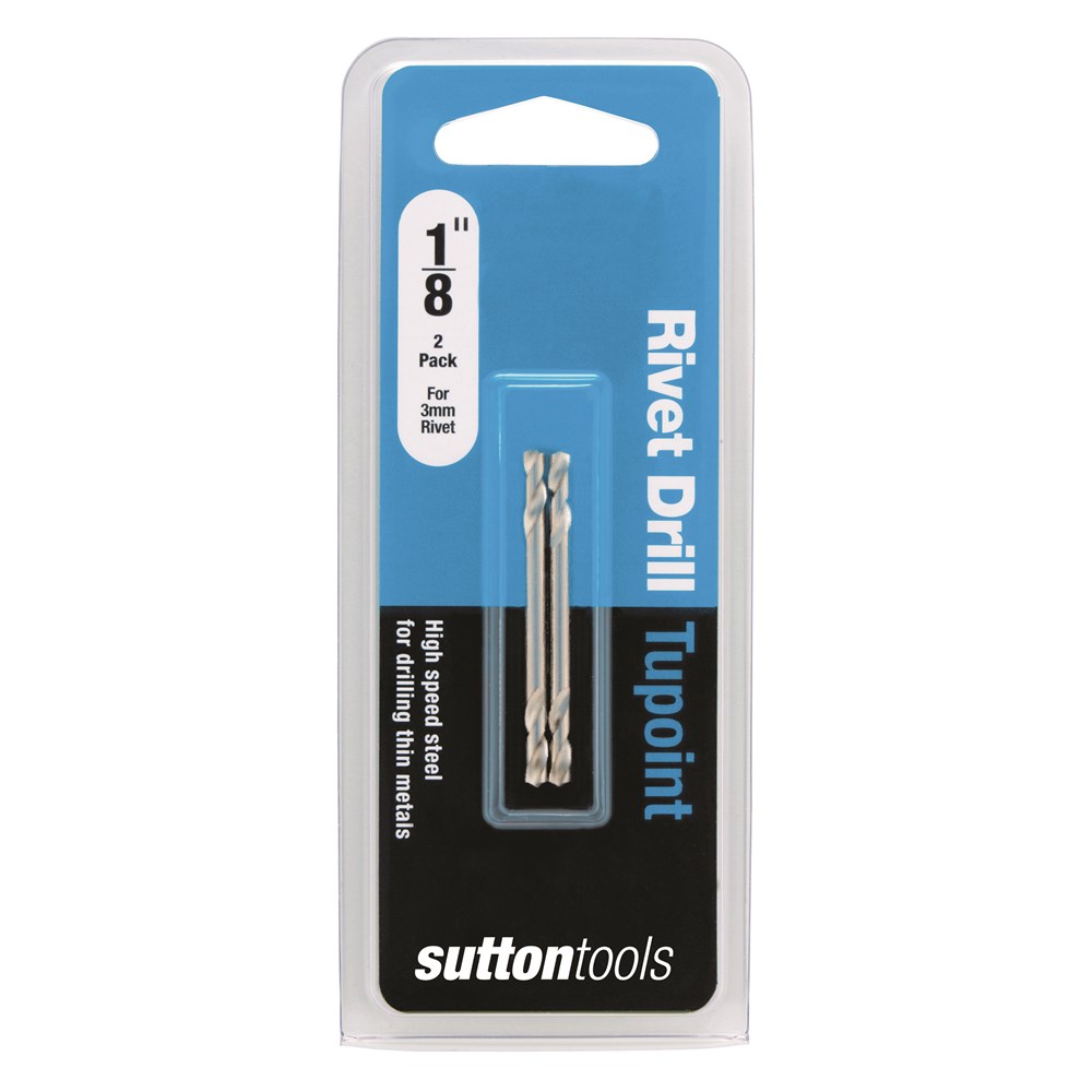 SUTTON 2PC PANEL DRILL 1/8 DOUBLE ENDED Collier & Miller