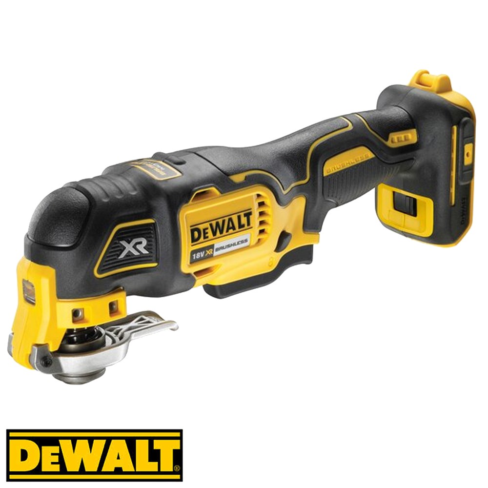 DEWALT 18V XR MULTI TOOL BRUSHLESS OSCILLATING 1.1KG 020,000 OPM TOOL