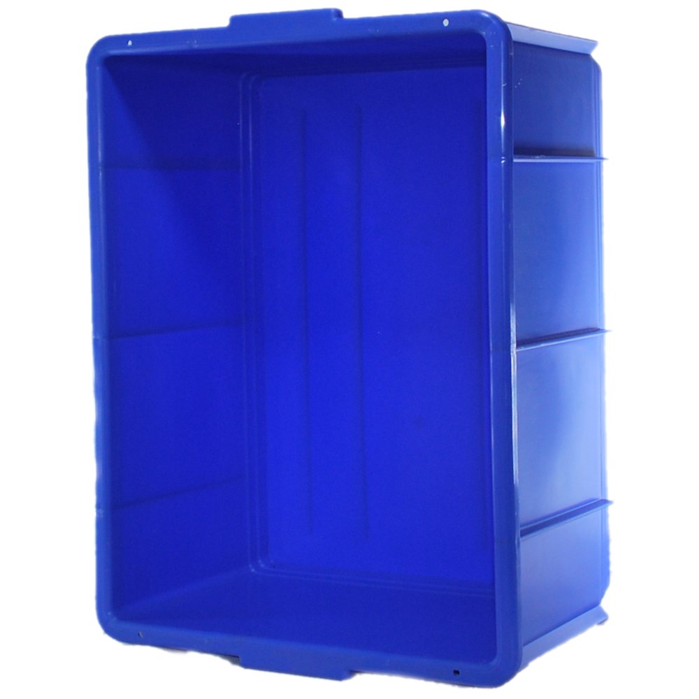 PLASTIC CONTAINER BLUE 22LTR 432MM X 324MM X 203MM SOLID Collier & Miller