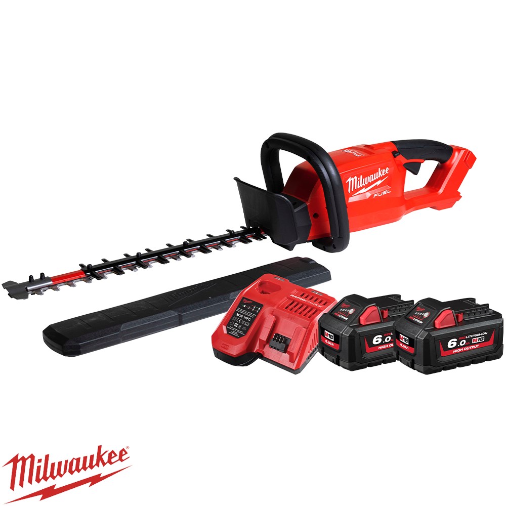 thumbnail image 2 of Milwaukee M18 45cm Hedge Trimmer Kit | 2 Batteries & Charger 2 of 13