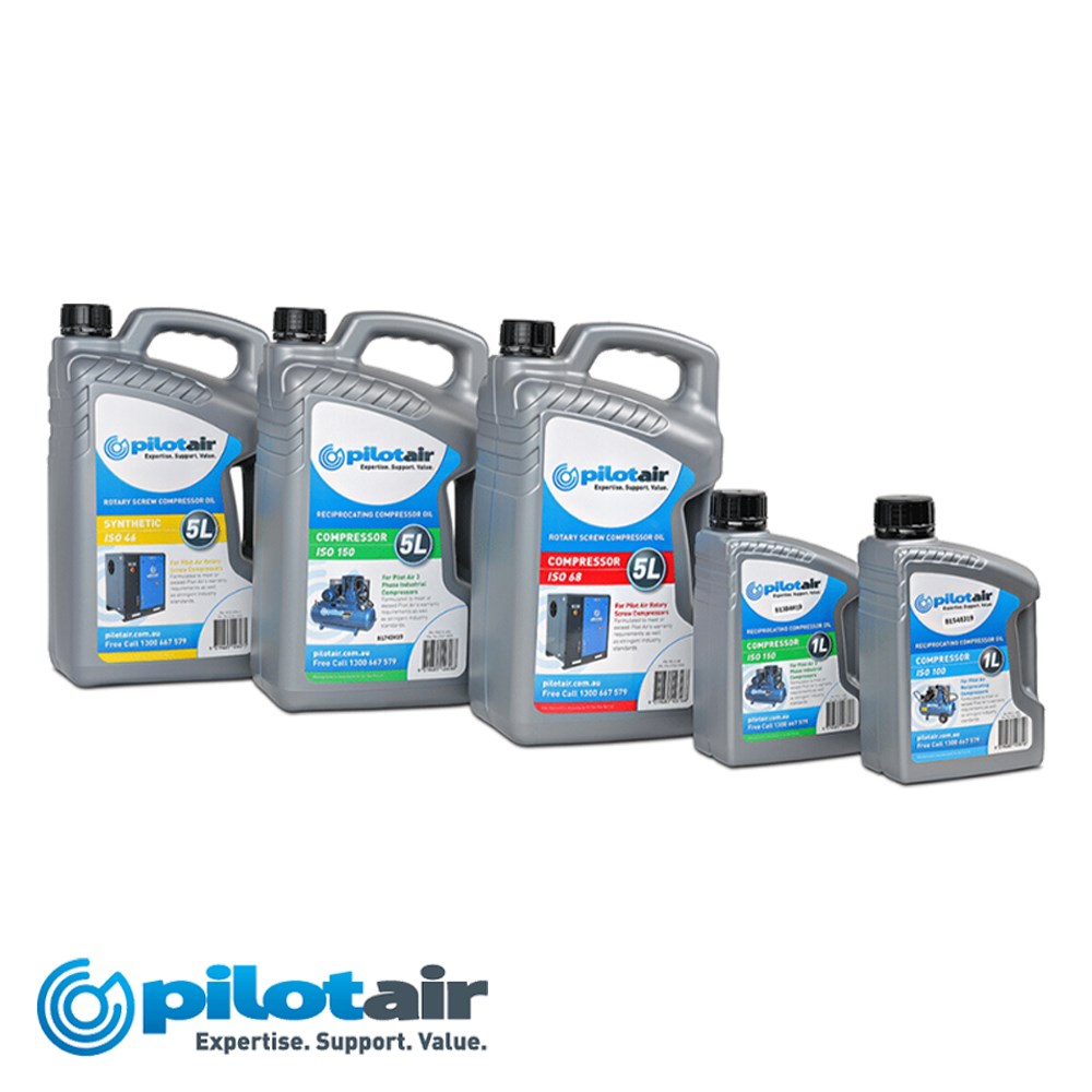 AIR COMPRESSOR OIL 1LTR SAE30G TO SUIT UP TO K17 PILOT AIR Collier Miller