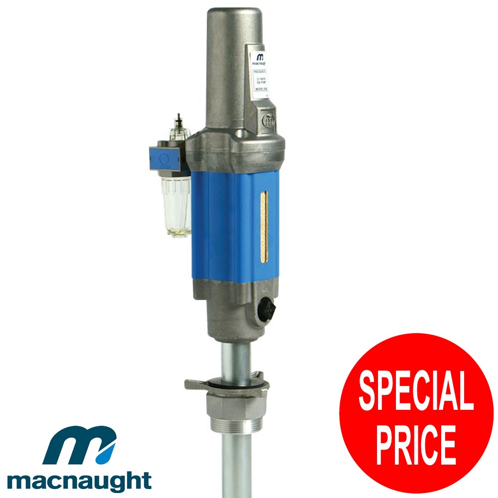 MACNAUGHT AIR POWERED OIL PUMP SAE10 TO SAE140 11 RATIO Collier Miller