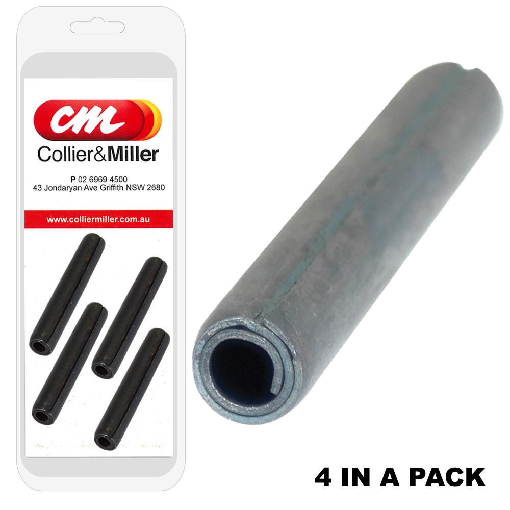 SPIROL PIN 5/16" X 2" SHEAR STRENGTH 5216KG Collier & Miller