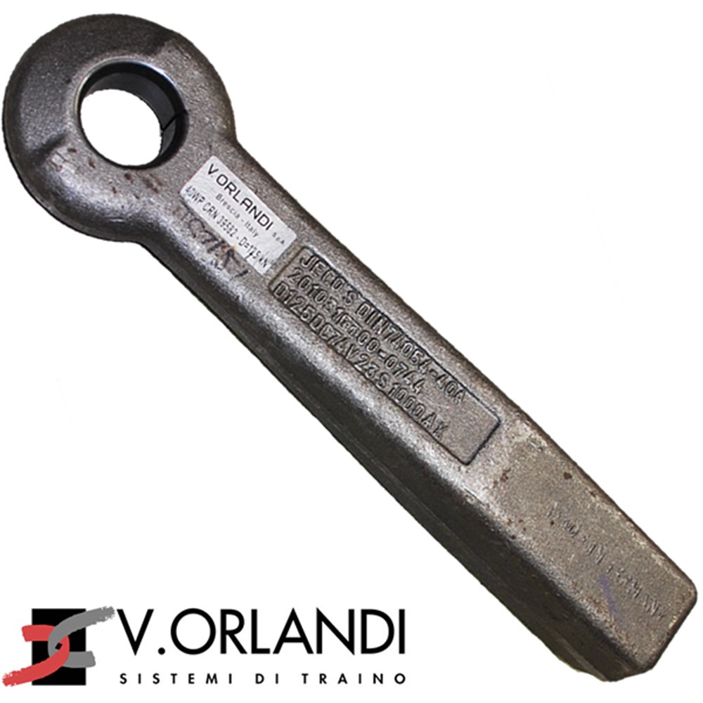 Drawbar Coupling 40mm 5t Rated V Orlandi Ringfeder Type Ring