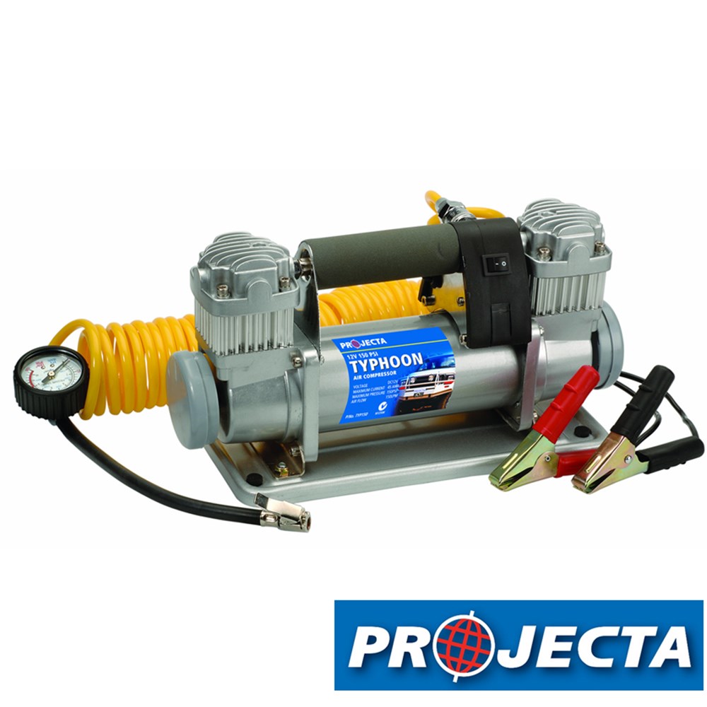 ACPRO 12V AIR COMPRESSOR TYPHOON 150LPM 150PSI Collier Miller