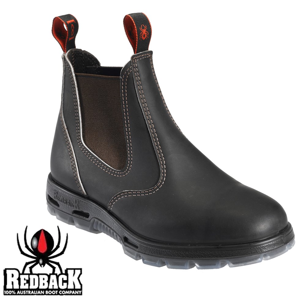 UBOK NONSAFETY BOOT 6 REDBACK BOBCAT (CLARET) SIZE MEN 6, WOMEN 8