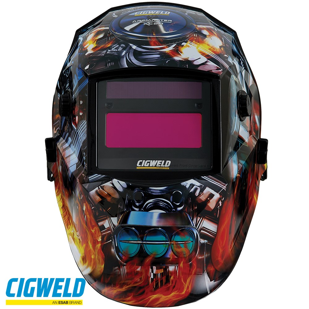 CIGWELD WELDING HELMET XC20 ARCMASTER XC20 TORQUE GRAPHIC Collier
