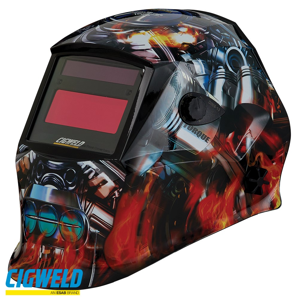 CIGWELD WELDING HELMET XC20 ARCMASTER XC20 TORQUE GRAPHIC Collier