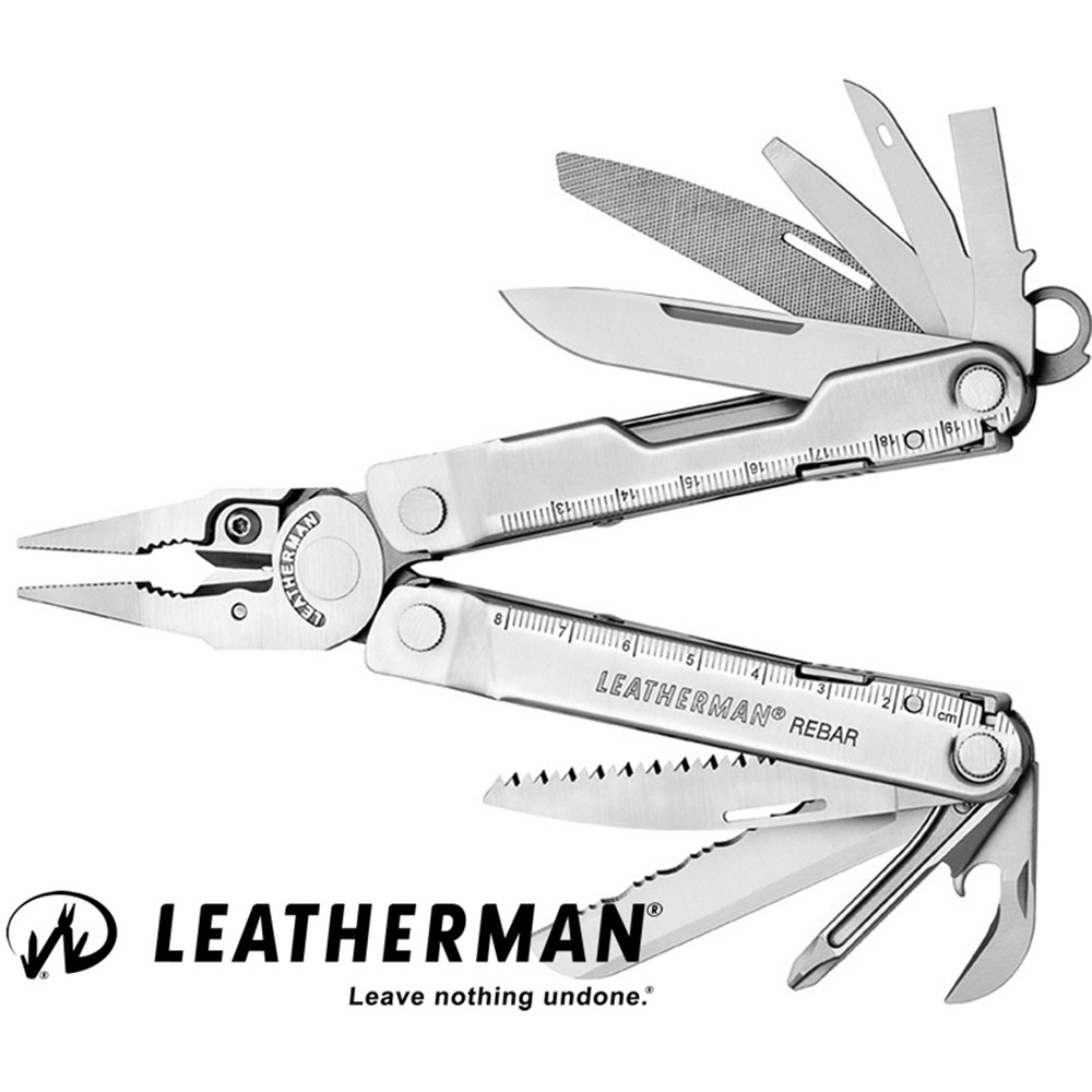 LEATHERMAN REBAR WITH POUCH 17 FUNCTION MULTITOOL Collier Miller