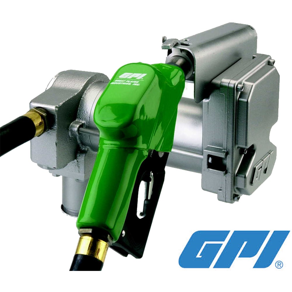 GPI HIFLOW DIESEL PUMP KIT 12V WITH AUTOMATIC NOZZLE 95L/M Collier Miller