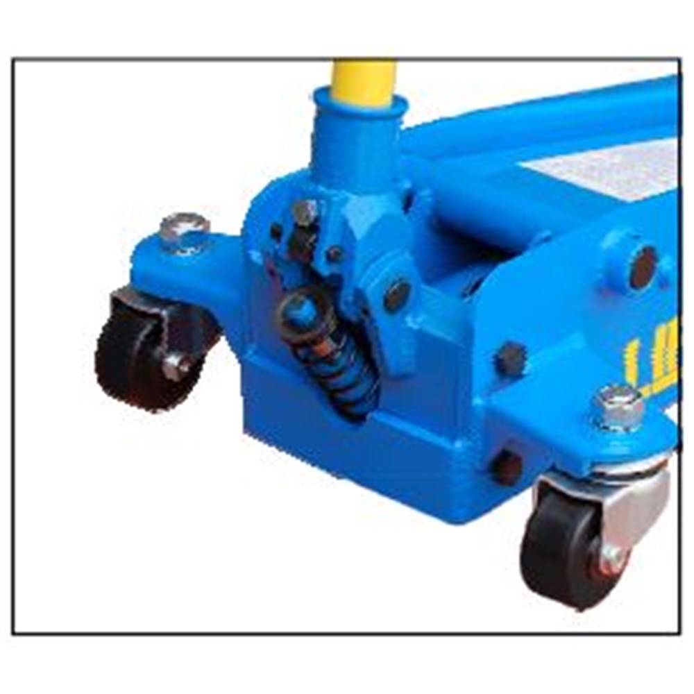 LIFTECH TROLLEY JACK 2Tn CLOSED/RAISED 90mm/500mm Collier Miller
